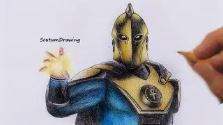 Dr. Fate - Speed Drawing - How To Draw - Injustice 2