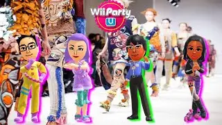 Wii Party U - Mii Fashion Plaza - Alex Vs Ember Vs Chris Vs Sasha (Ep. 22)
