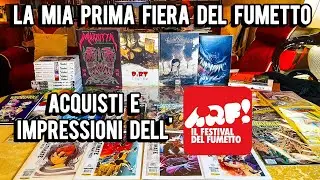 ACQUISTI all'ARF Festival di Roma | LA MIA PRIMA FIERA DEL FUMETTO