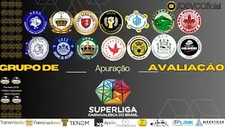 AO VIVO 🔴 Apura&ccedil;&atilde;o do Grupo de Avalia&ccedil;&atilde;o | Carnaval 2026 | OSVC Folia