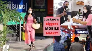 Biggest Mobile Market Lucknow | Buying Mobile at Shree Ram Tower Hazratganj | Simplyshilpi |