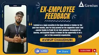 EX Employee Feedback | Avirup Chaudhuri | Genius HRTech Limited | Kolkata