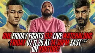 LIVE 🔥 ONE Friday Fights 132 Watchalong | Kompet vs Ondash | KO Fest at Lumpinee!