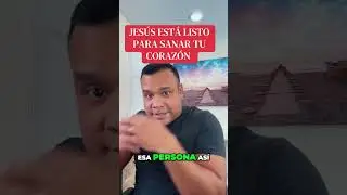 Jes&uacute;s est&aacute; listo para sanar tu coraz&oacute;n. #jesus #paz #fe #cristo #prop&oacute;sito #dios