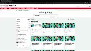 How to search for VCF Instructor - Led Training