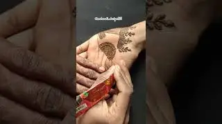 Unique mehndi design for front 😍#mehndi#short#design