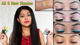 Cuffs n Lashes Colorpop Liquid Eyeliner Review & Swatches| All New Shades|