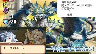 【俺はこの編成を諦める】天境への階段【「天境」チャレンジ！】【パズドラ】