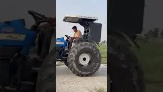 Rohit Jaiswal power on tractor bulldozer Punjabi song