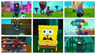 SpongeBob: Battle for Bikini Bottom Rehydrated - All Main Robots [1080p]