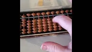 Computing sin(0.5 radians) on an abacus to 3 decimal places