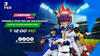 Rumbo al Home: Posible Roster de Nicaragua para el Clásico Mundial | 3/02/2026 🦁⚾