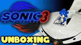 Sonic The Hedgehog 3 Movie Crab Mech Battle Playset Unboxing