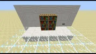 Staircase Hidden Behind a Bookcase | Minecraft 1.7+