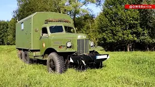 Осмотр ЗИЛ - 157 &mdash; Old Soviet (Russian) 6X6 Truck ZIL-157 Review