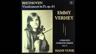 Beethoven, violin concert , 1stmov, Verhey
