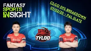 CS:GO DFS Preview - PAL Draftkings - 7/2/20