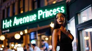 Hot Avenue Princess AI Video from Garhoff's 1992 Straight Ahead Hard Rock Demo recordings in Miami