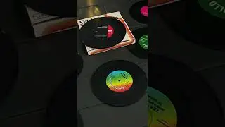 Retro Record Coasters Silicone Heat-resistant, Stylish Kitchen Decor Gift #viral #trending #shorts