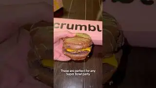 Шоколадный чизбургер &laquo;Crumbl Dubai&raquo;! *Вирусный рецепт с Суперкубка*