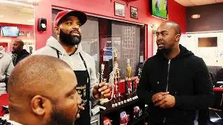 THE DMV ILLEST BARBERS: INTERVIEW WITH ERIC DIXON FROM FIRST & 10 BARBER SHOP