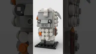 The awesome cute Lego Sheep Brickheadz set 40380 Stop-Motion build #legoshorts