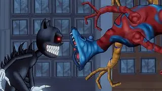 Doey The Doughman VS Cartoon Cat (part 2) (drawing cartoon 2) Animation