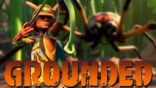 Terrorized by Giant Spiders! - Grounded Gameplay