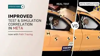 Correlation Between Test & Simulation Using Photorealism in META with Path Tracing