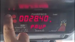 Haletaxmeter: Festpreiseingabe