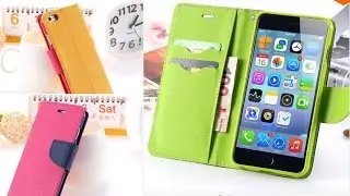 OnlineStore.RidwanRReyza.com Luxury Wallet Stand Flip Leather Case For iPhone 6 & 6 Plus