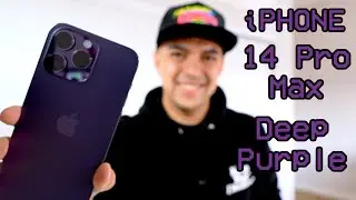 iPhone 14 Pro Max Unboxing + First Impression! (Deep Purple)