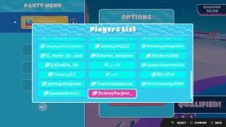 Fall Guys: New Feature That Allows You To View All The Players In The Lobby