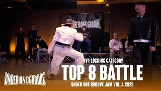 Q (PH) vs Sam (AUS) | 1v1 Locking Top 8 | Under One Groove Jam Vol. 4 2025 | RPProds