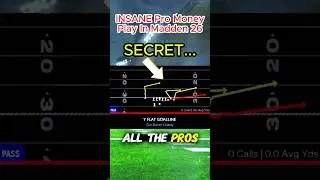 Steal This INSANE Pro Money Play in Madden 26! 🔥 (NOT FAIR) #shorts