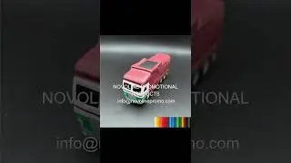 Garbage Truck Stress Toy with Logo #novolinepromotionalproducts #wasteindustrypromo
