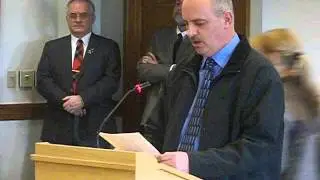 Kevin O'Connell, former Brewer mayor, testimony in support of LR 2721