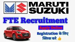 Maruti Suzuki Campus Placement 7-8th January 2026 🚘
