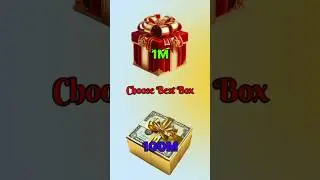 Part-3️⃣ Choose the One Gift Box what's Inside Two Boxes 🤔#shorts #short