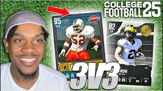 EA только что анонсировала режим &laquo;3 на 3&raquo; в College Football 25! Подробный обзор College Football 25 Ultimate Team