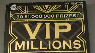 $150 5 Tickets VIP Millions NYC NY Lottery Scratch Off Tickets