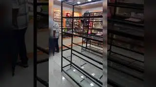 Glass Rack #coimbatorelife #coimbatoreshopping |glass rack for garments shop