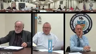 Lock Haven City Council 11.3.2025