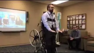 Stand up wheelchair invented at Minnesota VA