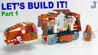 LEGO Star Wars 2025 Gingerbread AT-AT 40806 Unboxing & Build Part 1