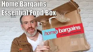 Home Bargains Essential Food Box