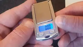 Secret Portable Digital Pocket Scale Made to look like a Key Fob From Temu