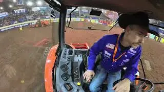 Take a ride along with me in the @Kubotatractorcorp M6 at the @2025InternationalFinalsRodeo 