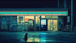 🎧 Gentle Mind in the Rainlit Night | chill ambient lofi to slow your mind