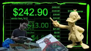 Slot car & video game collection haul profit tracker